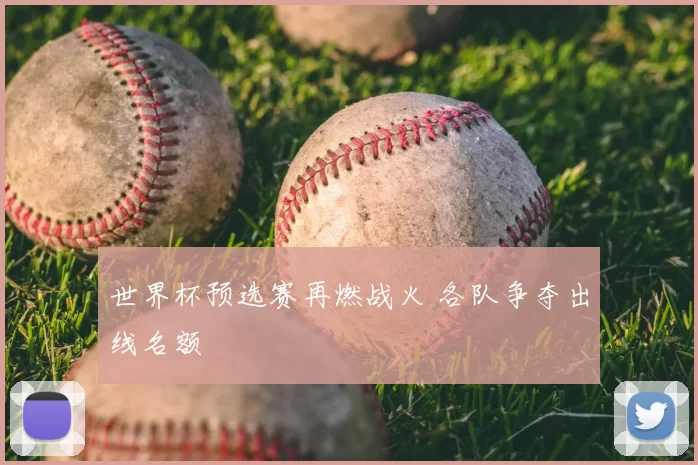 世界杯预选赛再燃战火 各队争夺出线名额